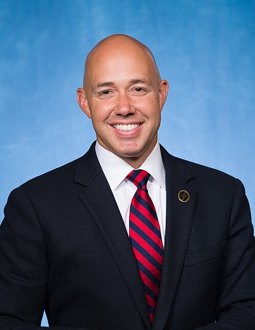 Portrait officiel de Brian Mast